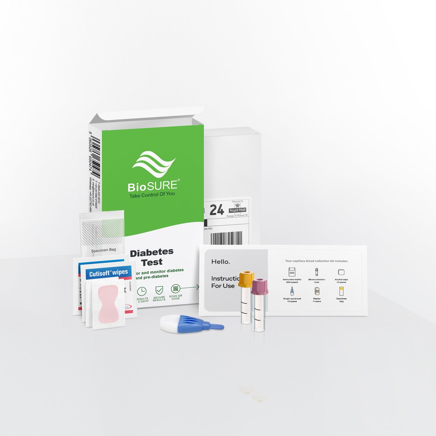 BioSURE Diabetes Self Test Kit (HbA1c)
